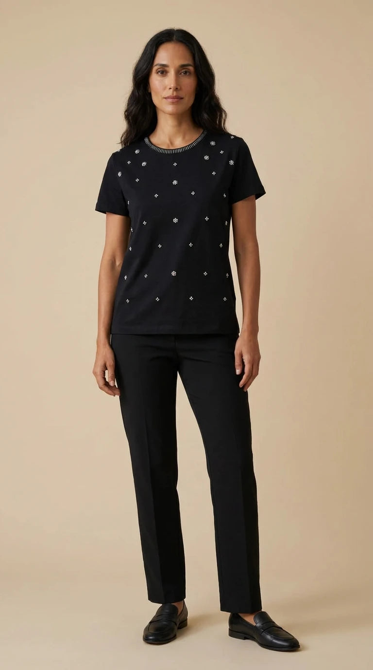T-Shirt c/Strass