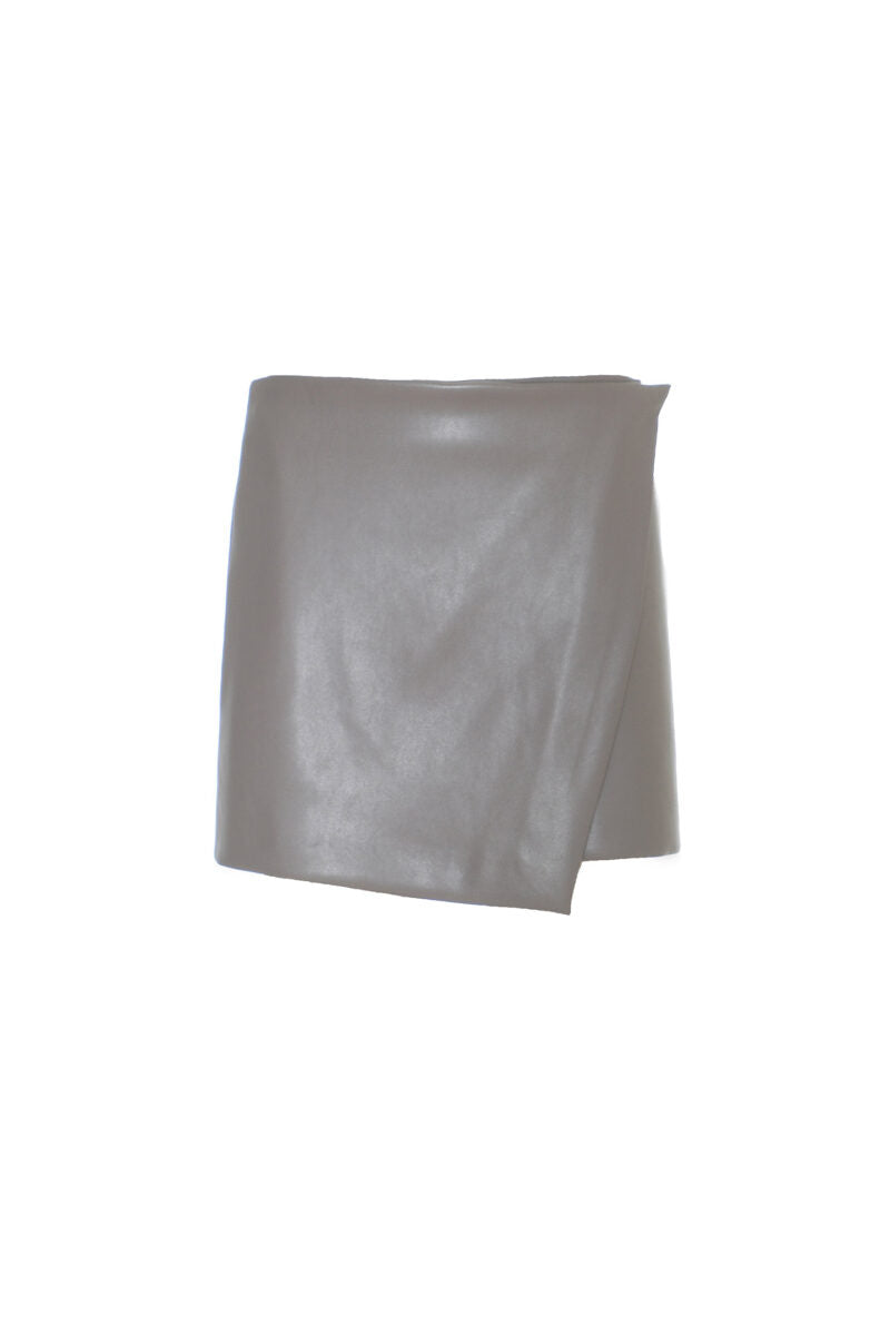 Gonna mini portafoglio ecopelle