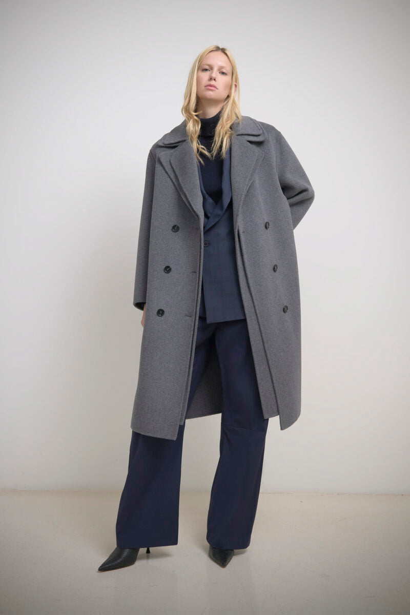 Cappotto doppio rever