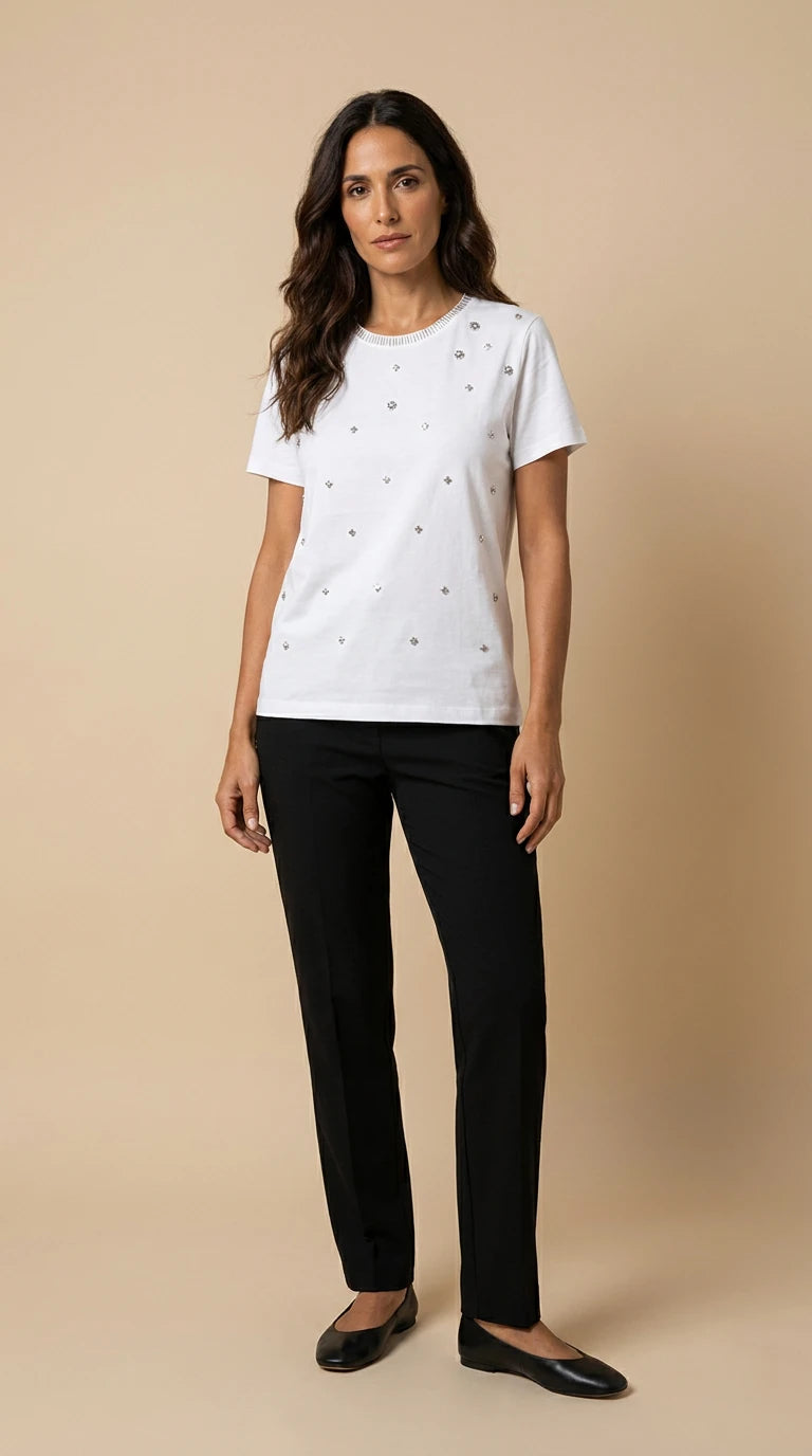 T-Shirt c/Strass